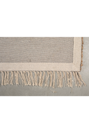 Woven Fiber Fringed Carpet | Dutchbone Ishank | Dutchfurniture.com