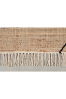 Woven Fiber Fringed Carpet | Dutchbone Ishank | Dutchfurniture.com