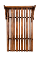 Wooden Wall Coat Rack With Shelf | Dutchbone Jakub | Dutchfurniture.com