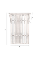 Wooden Wall Coat Rack With Shelf | Dutchbone Jakub | Dutchfurniture.com