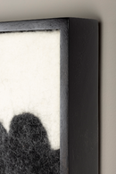 Monochrome Felt Wall Art | Dutchbone Samudra | Dutchfurniture.com