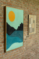 Landscape Felt Wall Art | Dutchbone Gandhi | Dutchfurniture.com