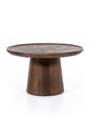 Wooden Pedestal Coffee Table | Eleonora Ron | Dutchfurniture.com