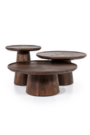 Wooden Pedestal Coffee Table | Eleonora Ron | Dutchfurniture.com