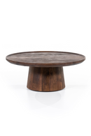 Wooden Pedestal Coffee Table | Eleonora Ron | Dutchfurniture.com