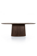 Mango Wood Pedestal Dining Table S | Eleonora Aron | Dutchfurniture.com