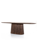 Mango Wood Pedestal Dining Table S | Eleonora Aron | Dutchfurniture.com