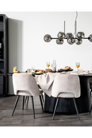 Mango Wood Pedestal Dining Table S | Eleonora Aron | Dutchfurniture.com