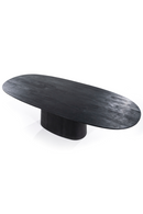Mango Wood Pedestal Dining Table S | Eleonora Aron | Dutchfurniture.com