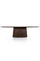 Mango Wood Pedestal Dining Table L | Eleonora Aron | Dutchfurniture.com