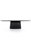 Mango Wood Pedestal Dining Table L | Eleonora Aron | Dutchfurniture.com