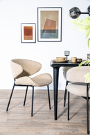 Upholstered Modern Dining Chair | Eleonora Tess | Dutchfurniture.com
