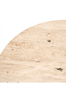 Travertine Pedestal Side Table | Eleonora Aime | Dutchfurniture.com