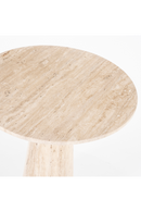 Travertine Pedestal Dining Table | Eleonora Aime | Dutchfurniture.com