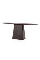 Mango Wood Pedestal Console Table | Eleonora Aron | Dutchfurniture.com