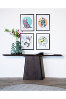 Mango Wood Pedestal Console Table | Eleonora Aron | Dutchfurniture.com