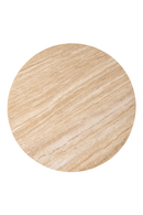 Travertine Pedestal Dining Table | Eleonora Aikin | Dutchfurniture.com