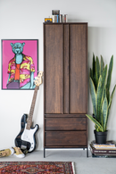Brown Mango Wood Cabinet | Eleonora Jimmy | Dutchfurniture.com