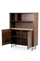 Mango Wood Bookcase | Eleonora Lio | Dutchfurniture.com 