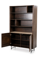 Mango Wood Bookcase | Eleonora Lio | Dutchfurniture.com