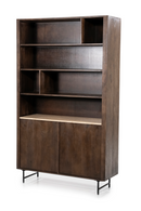 Mango Wood Bookcase | Eleonora Lio | Dutchfurniture.com