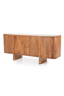 Modern Acacia 4-Door Sideboard | Eleonora Julian | Dutchfurniture.com