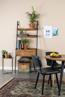 Black Leather Dining Chair | DF Jake | Oroatrade.com