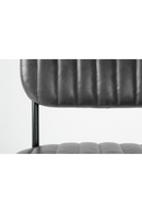 Black Leather Dining Chair | DF Jake | Oroatrade.com