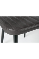 Black Leather Dining Chair | DF Jake | Oroatrade.com