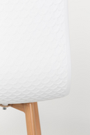 White Molded Dining Chairs (2) | DF Leon | DutchFurniture.com