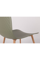 Green Molded Dining Chairs (2) | DF Leon | DutchFurniture.com