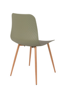 Green Molded Dining Chairs (2) | DF Leon | DutchFurniture.com