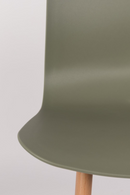 Green Molded Dining Chairs (2) | DF Leon | DutchFurniture.com