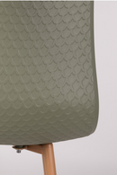 Green Molded Dining Chairs (2) | DF Leon | DutchFurniture.com