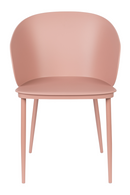Curvy Pink Dining Chairs (2) | DF Gigi | Dutchfurniture.com