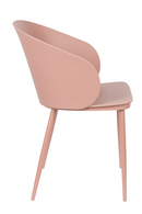Curvy Pink Dining Chairs (2) | DF Gigi | Dutchfurniture.com