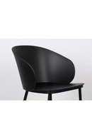 Curvy Black Dining Chairs (2) | DF Gigi | Dutchfurniture.com