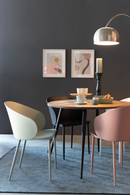 Curvy Black Dining Chairs (2) | DF Gigi | Dutchfurniture.com