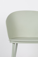 Curvy Mint Dining Chairs (2) | DF Gigi | Dutchfurniture.com