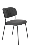 Minimalist Upholstered Dining Chairs (2) | DF Jolien | Dutchfurniture.com