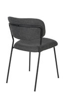 Minimalist Upholstered Dining Chairs (2) | DF Jolien | Dutchfurniture.com