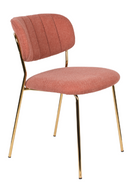 Mixed Fabric Upholstered Dining Chairs (2) | DF Jolien | Dutchfurniture.com