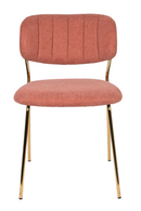 Mixed Fabric Upholstered Dining Chairs (2) | DF Jolien | Dutchfurniture.com