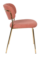 Mixed Fabric Upholstered Dining Chairs (2) | DF Jolien | Dutchfurniture.com