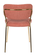 Mixed Fabric Upholstered Dining Chairs (2) | DF Jolien | Dutchfurniture.com