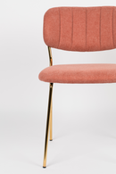 Mixed Fabric Upholstered Dining Chairs (2) | DF Jolien | Dutchfurniture.com
