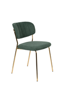 Mixed Fabric Upholstered Dining Chairs (2) | DF Jolien | Dutchfurniture.com