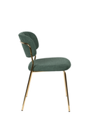 Mixed Fabric Upholstered Dining Chairs (2) | DF Jolien | Dutchfurniture.com