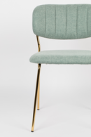 Mixed Fabric Upholstered Dining Chairs (2) | DF Jolien | Dutchfurniture.com