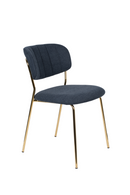 Mixed Fabric Upholstered Dining Chairs (2) | DF Jolien | Dutchfurniture.com